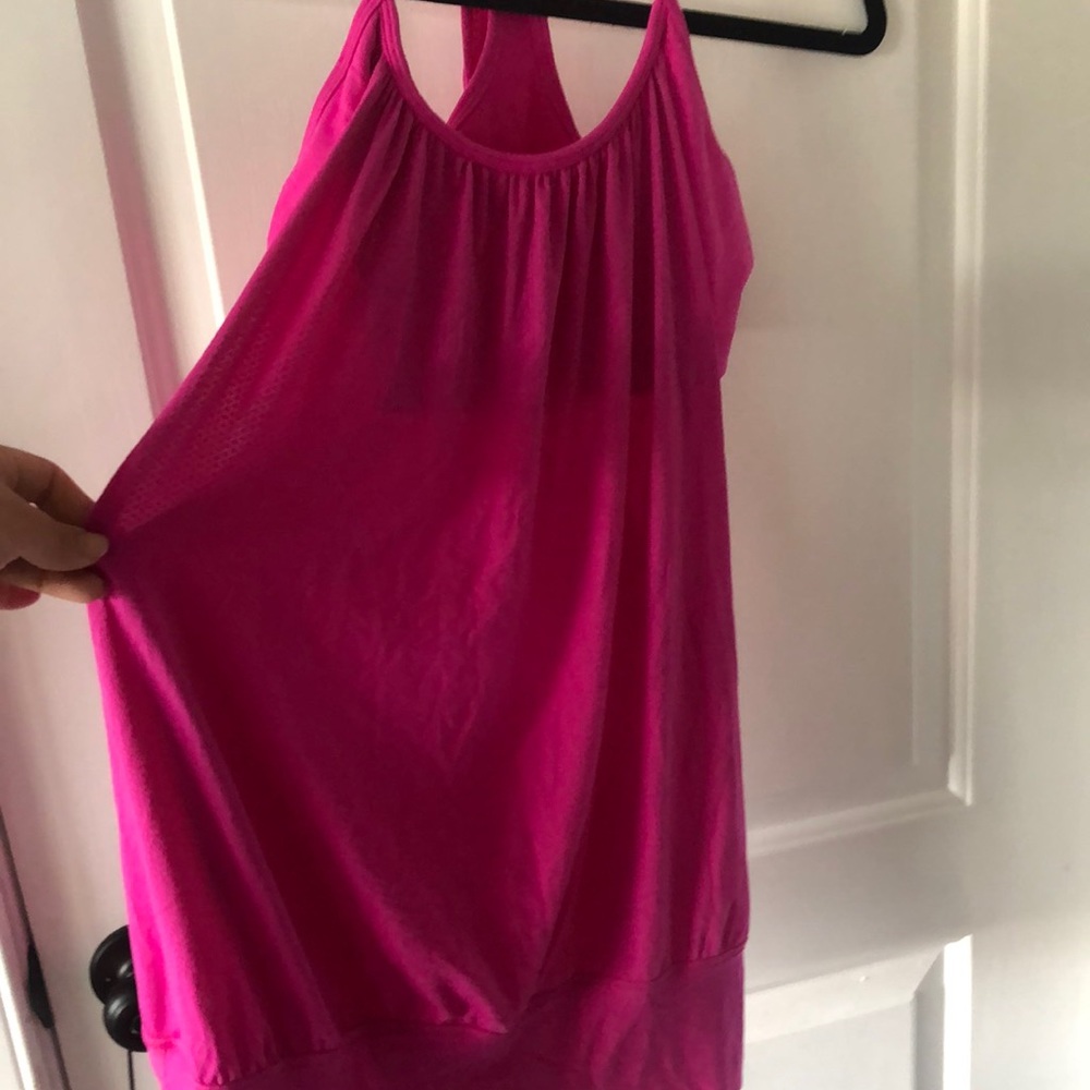 Lululemon tank top with built in sports bra - Picture 2 of 5